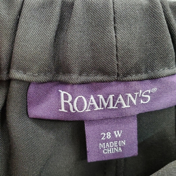 Roaman's Blazer And Skirt Set Womens Plus Size 28W Black - Picture 3 of 11